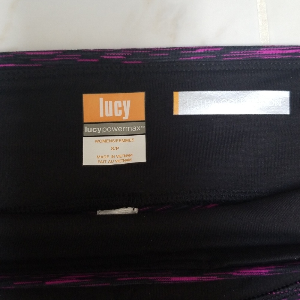 Lucy Power Max Hatha Collection Capris Leggings View 3